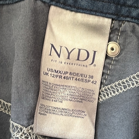 NYDJ Dark Blue Denim Jeans - Picture 6 of 14